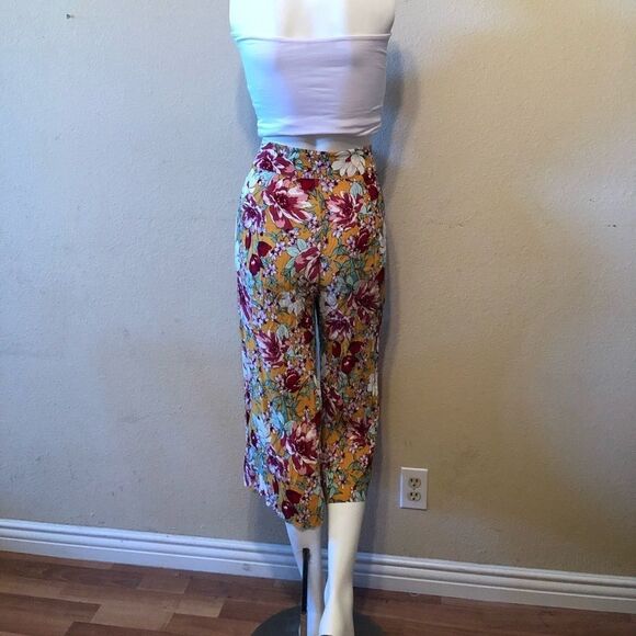 Leith Easy Print Culottes Size Small - Picture 4 of 11